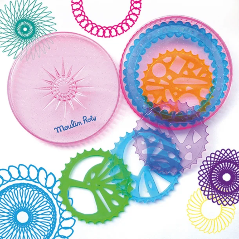 Ritmall Spirograf litet set Moulin Roty