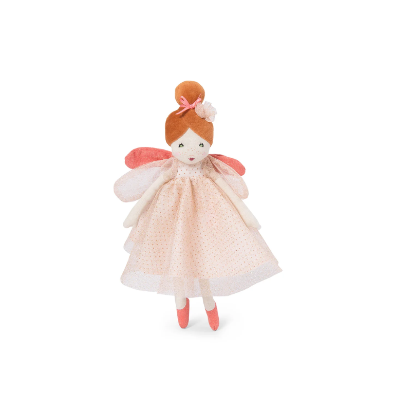 Moulin Roty - Tygdocka- liten rosa fé