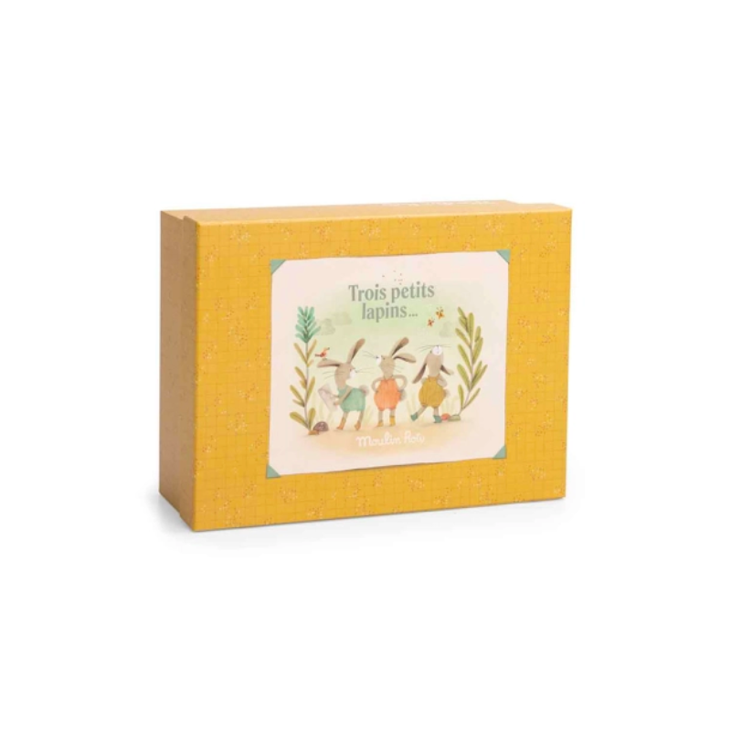Gosedjur -Moulin Roty - Kanin 30 cm - Terrakotta - Trois Petits Lapins