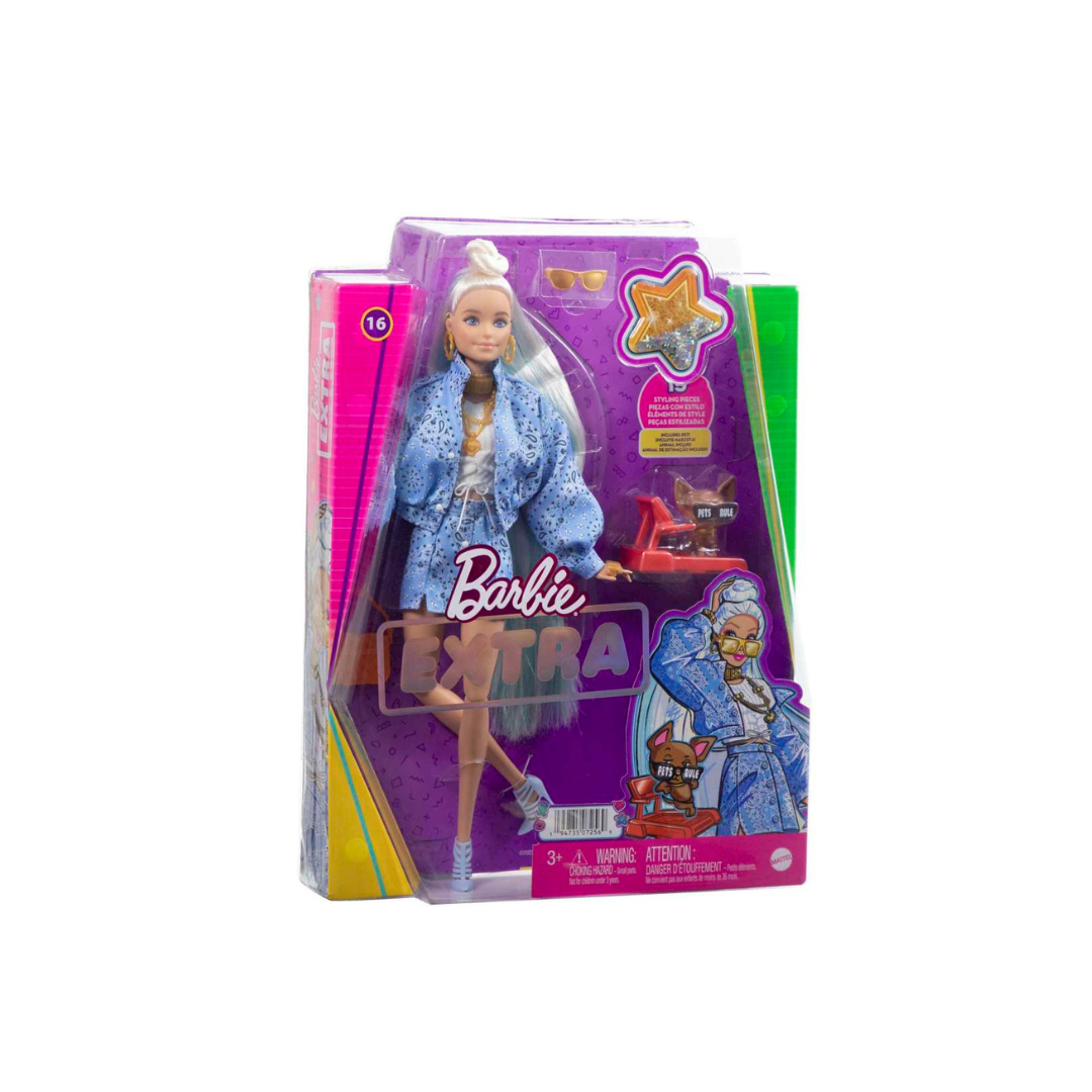 Barbie Extra Docka – Chihuahua Hund & Accessoarer | Modeleksak för Barn