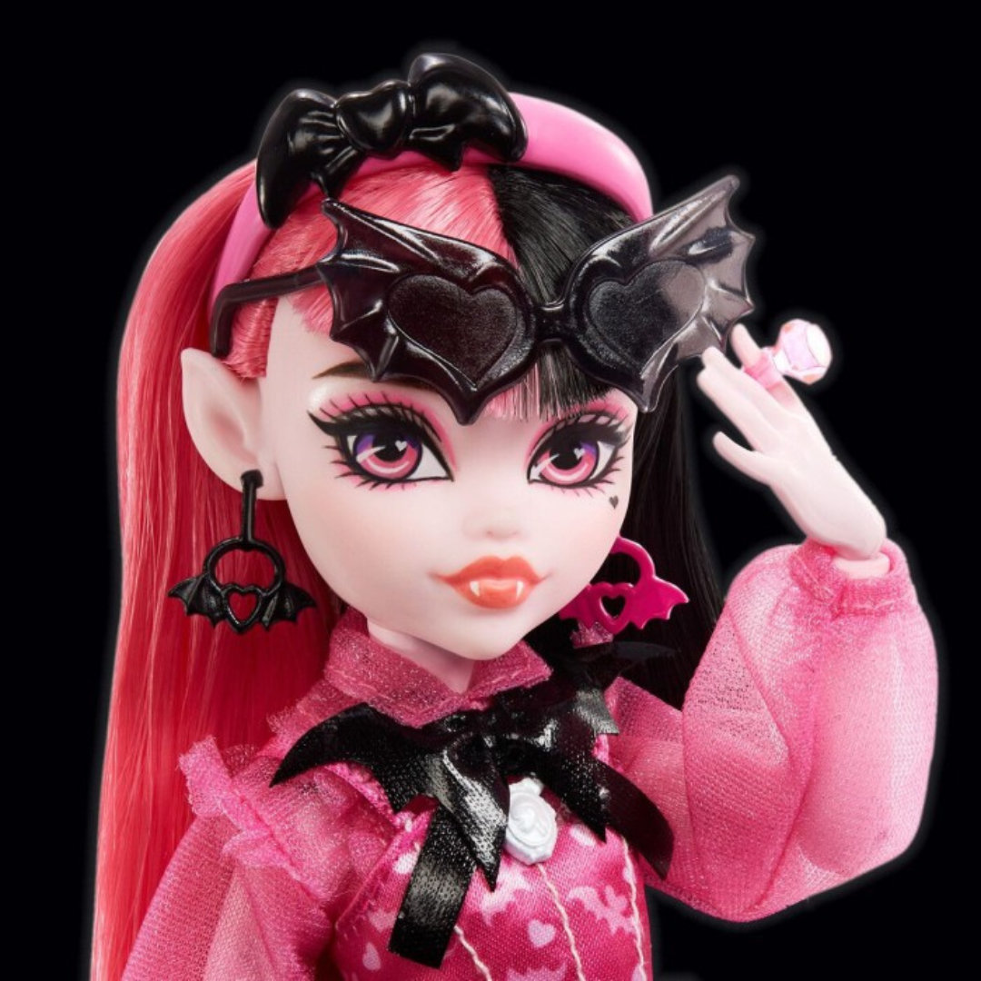 Monster High Draculaura-docka med supercoola tillbehör