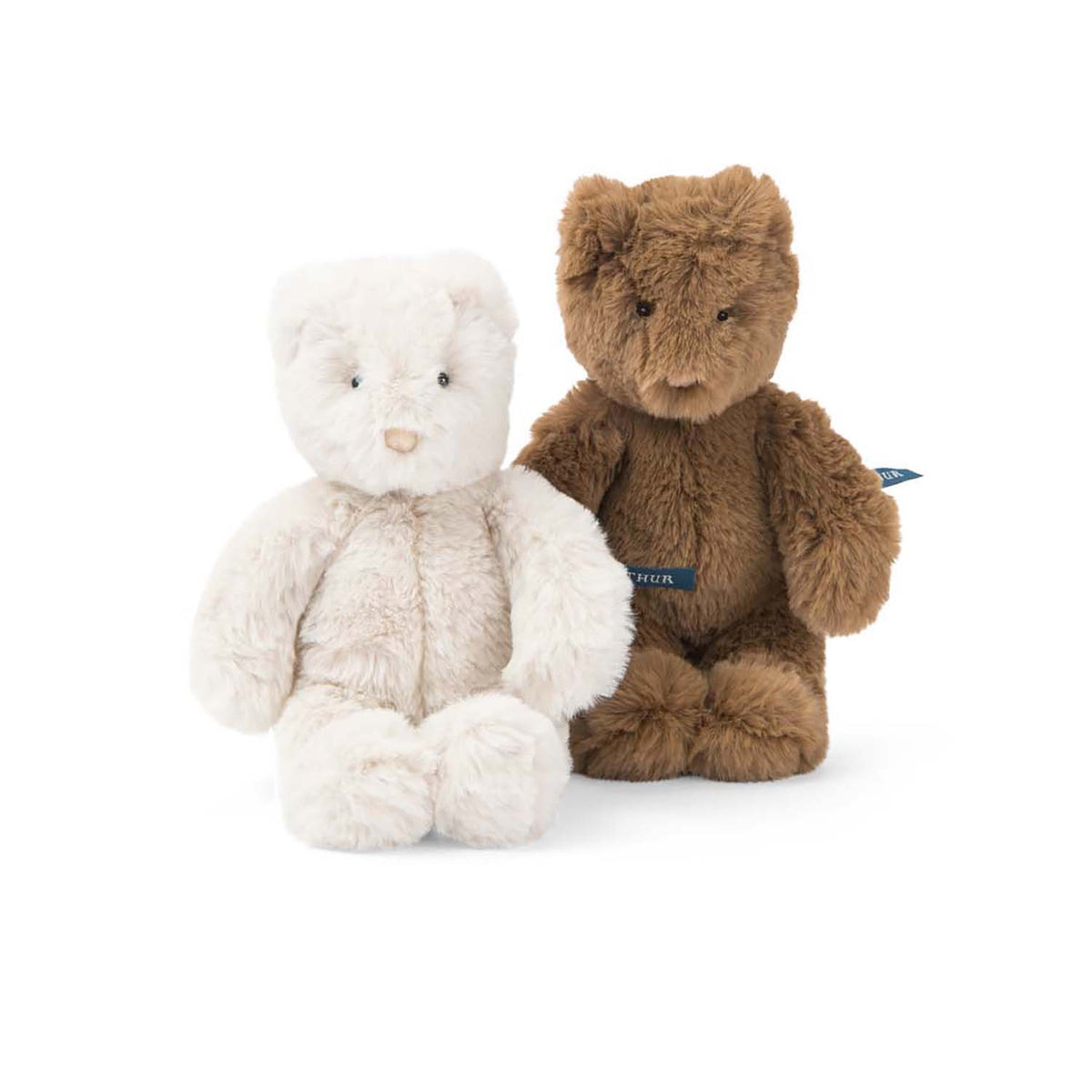 Moulin Roty Bjørn creme 22 cm - Økotex bomuld - Arthur & Louison