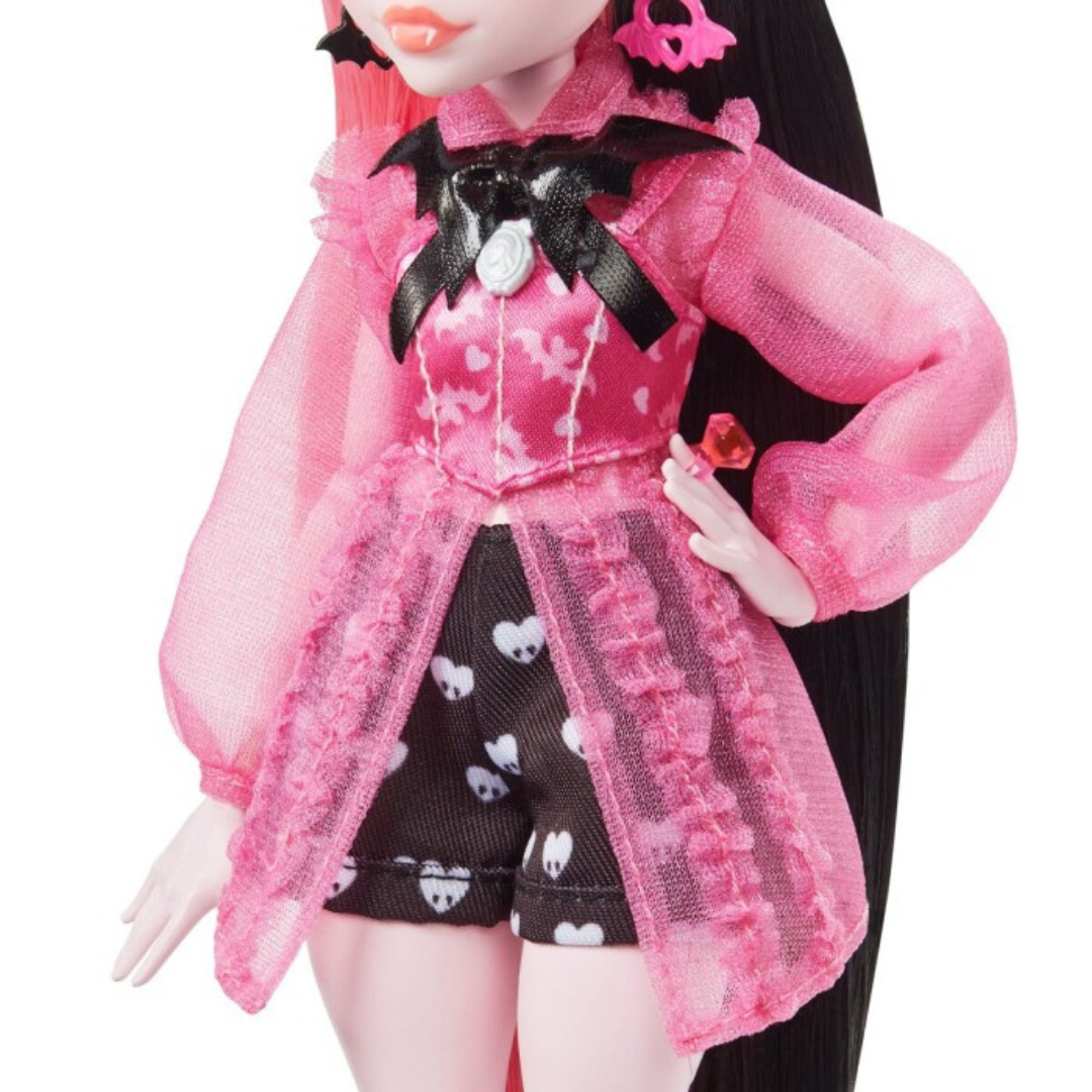 Monster High Draculaura-docka med supercoola tillbehör