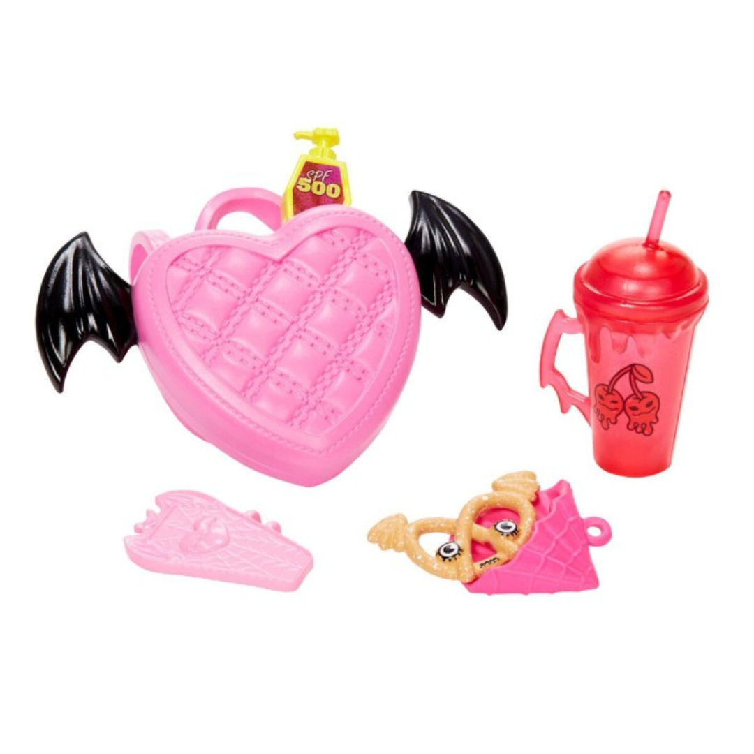 Monster High Draculaura-docka med supercoola tillbehör