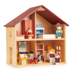 Mentari Dockhus med möbler – Poppets House