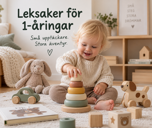 Leksaker för 1-åringar – våra bästa tips