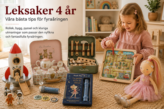 Leksaker 4 år – våra bästa tips för fyraåringen