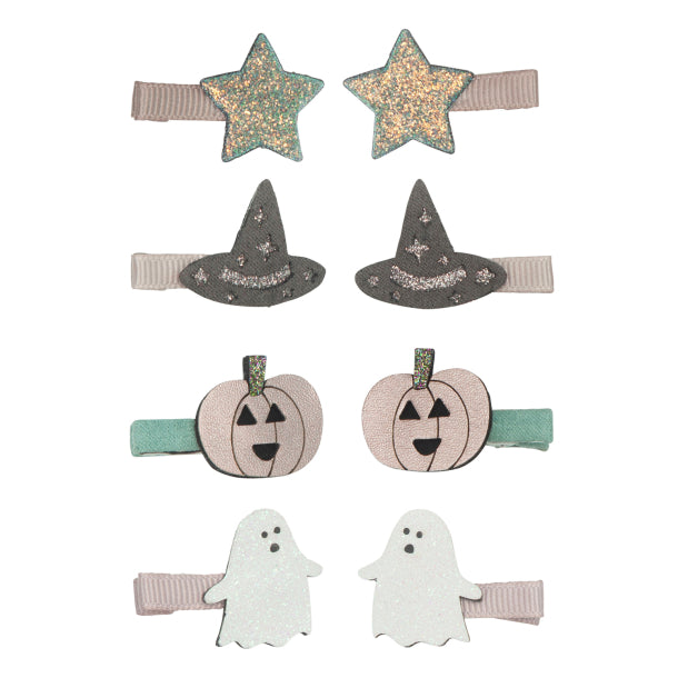 Mimi & Lula 8 hårspännen - Mini Halloween