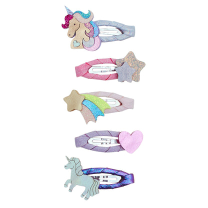 Mimi & Lula Mini Unicornland – 5 hårspännen