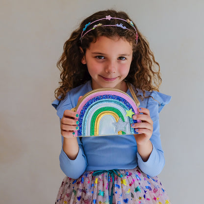 Mimi & Lula Axelväska – Unicornland Rainbow
