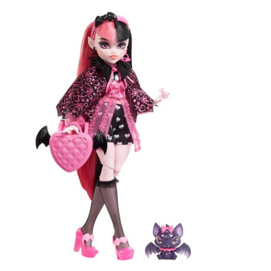 Monster High Draculaura-docka med supercoola tillbehör