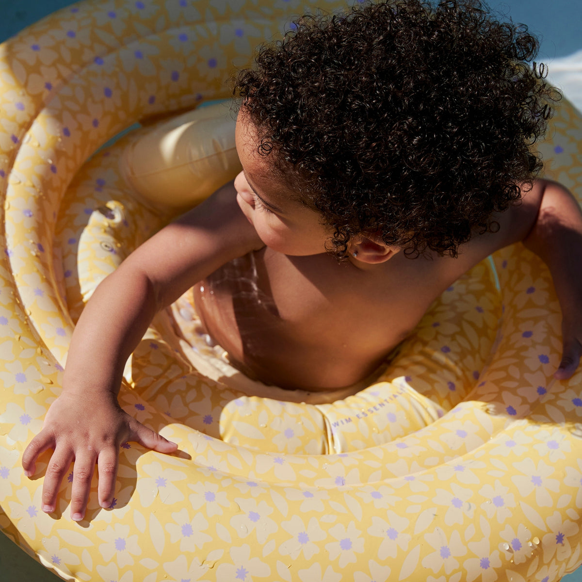 Swim Essentials Baby badering 0-1 år -Florish Yellow