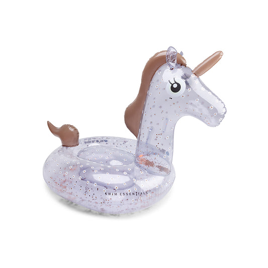 Swim Essentials Badedyr 142 cm - Daisy Flowers Unicorn