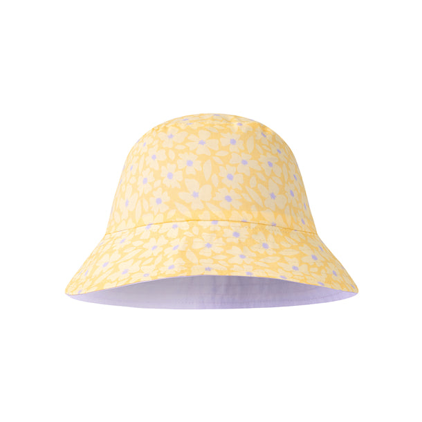 Swim Essentials Solhatt 0-1 år vändbar - Florish Yellow