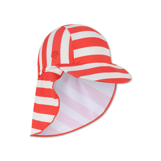 Swim Essentials Solhatt 0-1 år med solskydd - Coastal Stribe