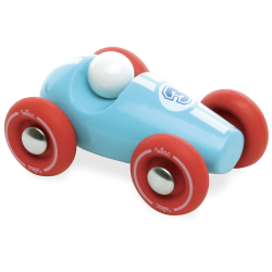 Vilac Mini racerbil i trä – assorterade färger