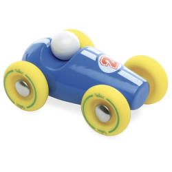 Vilac Mini racerbil i trä – assorterade färger