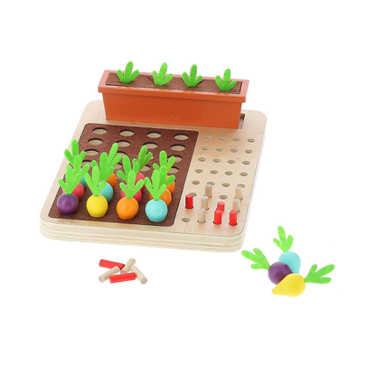 Vilac Spel - Kodspel Grönsaker. Träleksak