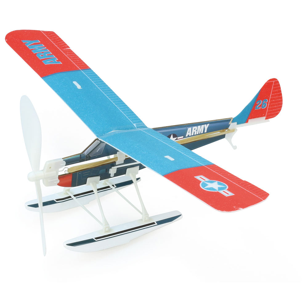 Vilac Flygplan med gummibandsmotor – assorterade färger