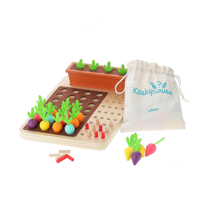 Vilac Spel - Kodspel Grönsaker. Träleksak