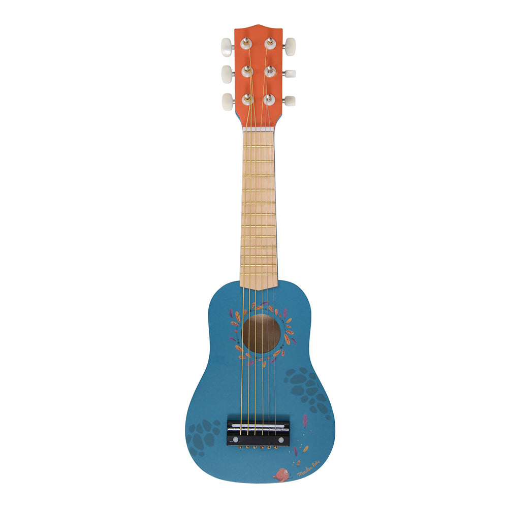 Moulin Roty Guitar - mørkeblå