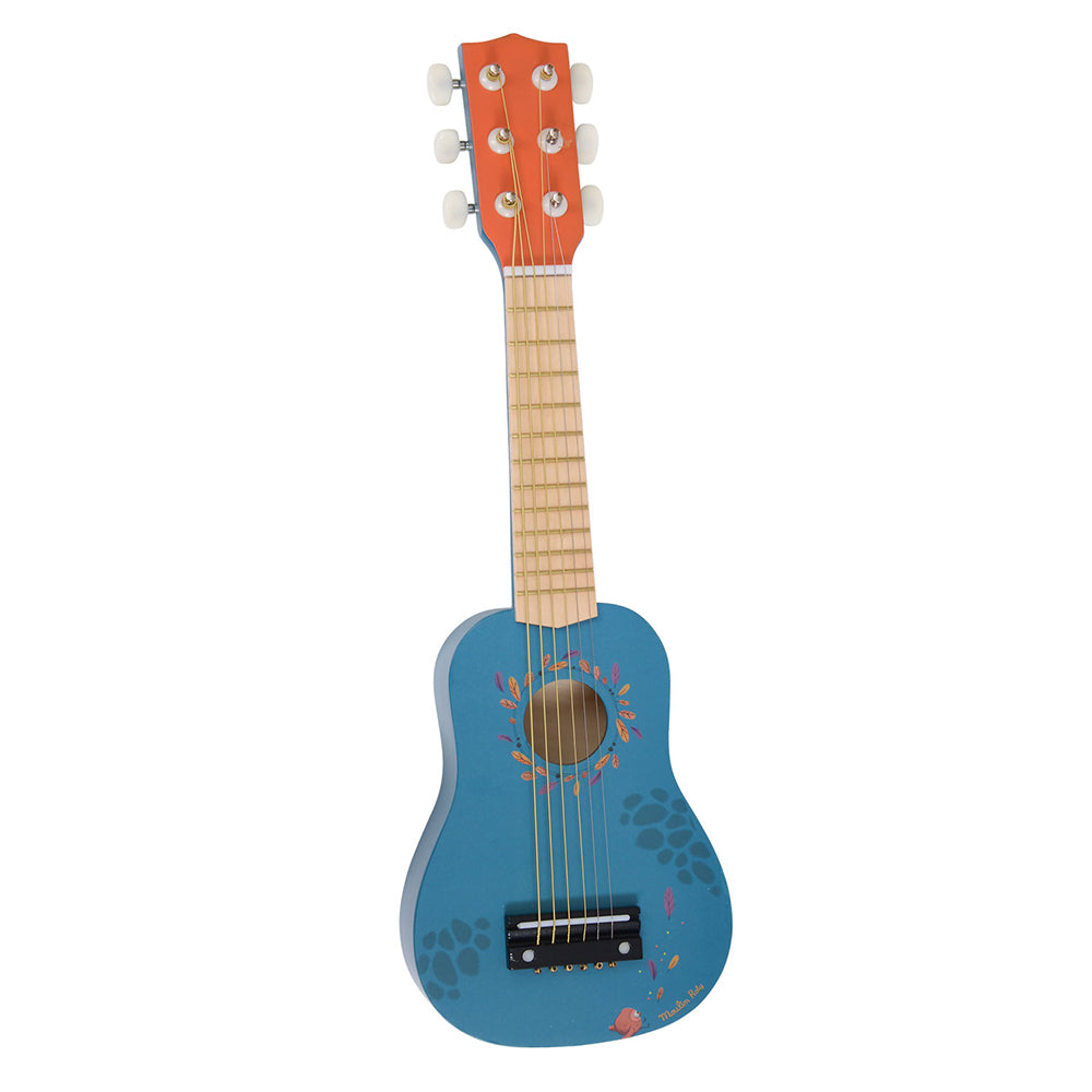 Moulin Roty Guitar - mørkeblå