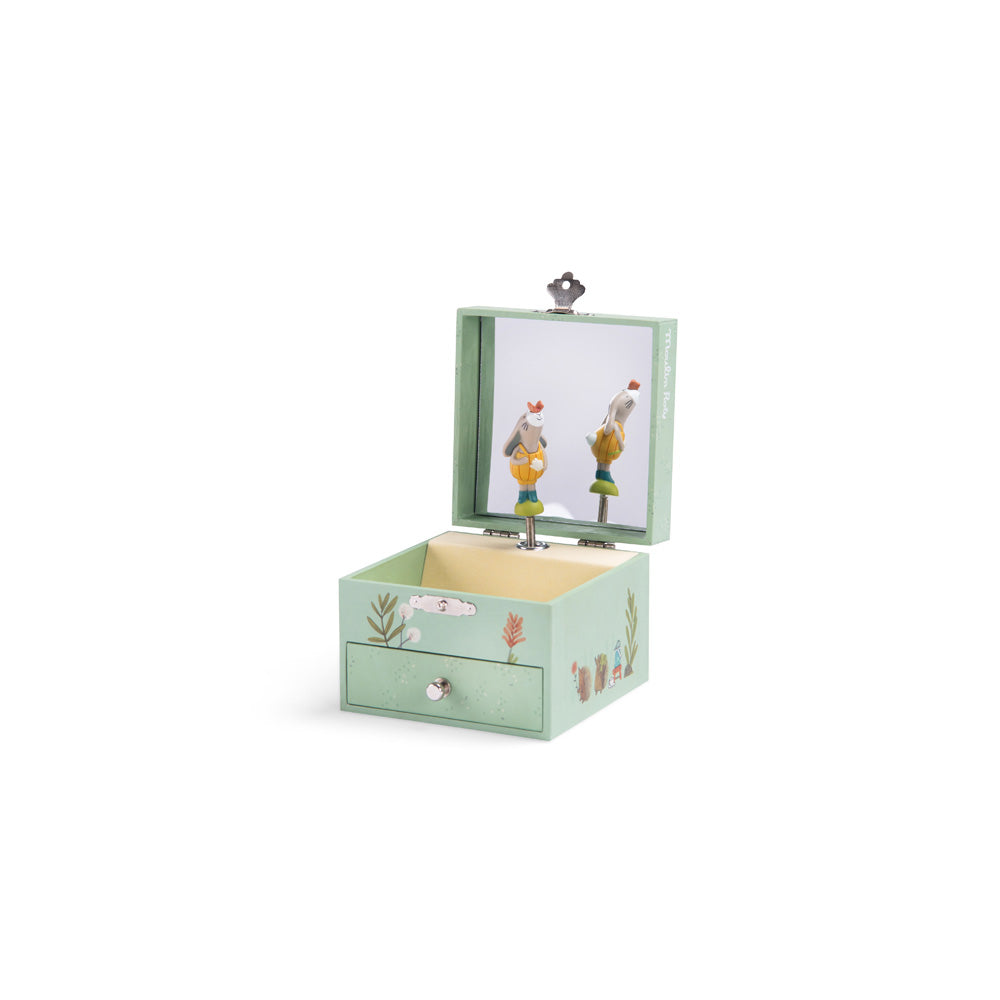 Moulin Roty Smyckeskrin med musik – Trois Petits Lapins