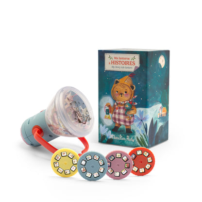 Moulin Roty Projektorficklampa – Les Minouchkas