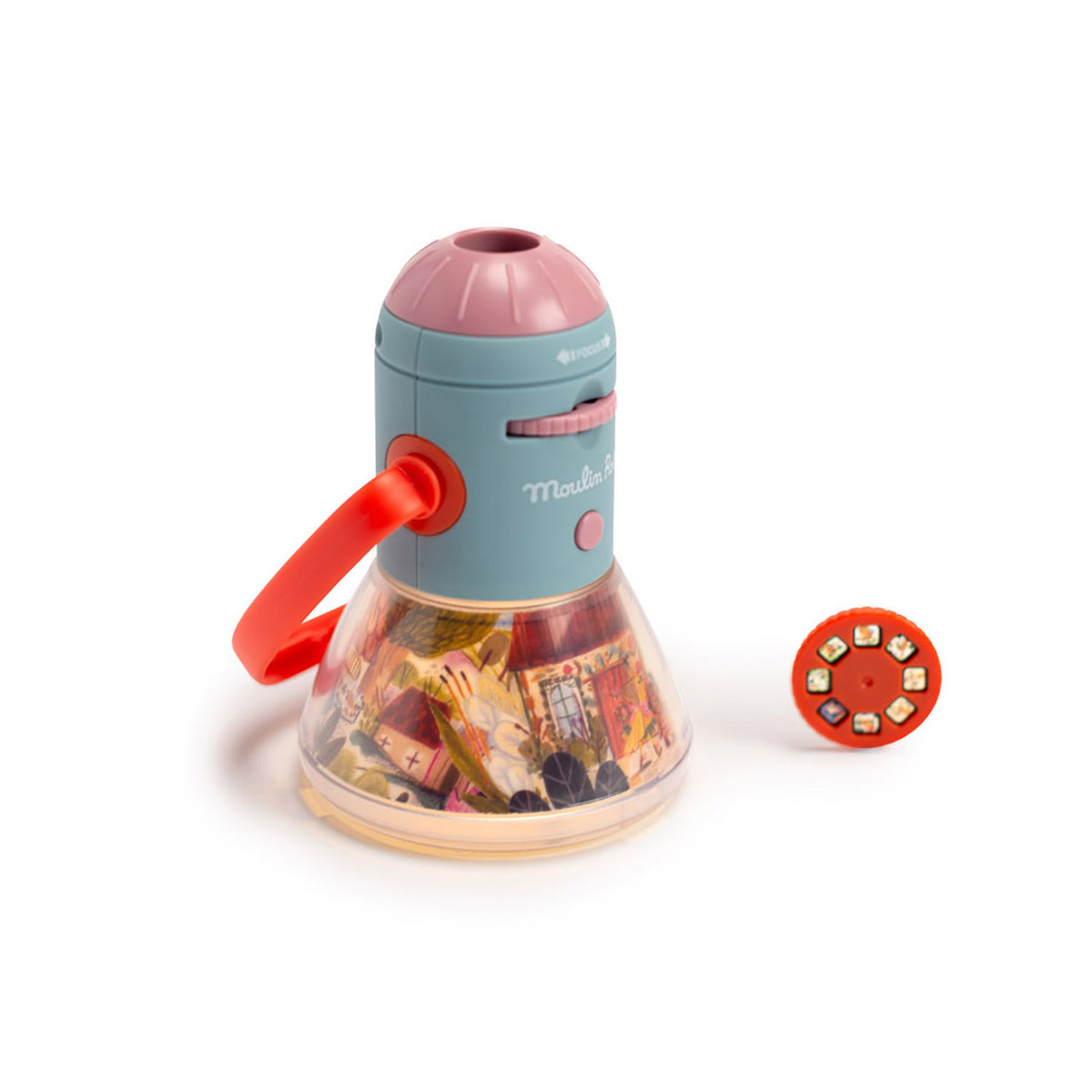 Moulin Roty Projektorficklampa – Les Minouchkas