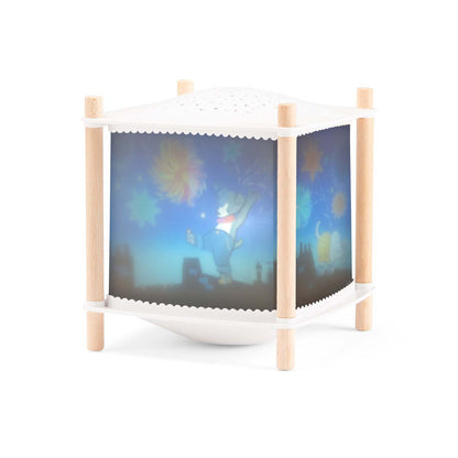 Moulin Roty Magisk nattlampa med Bluetooth – Puce & Pilou