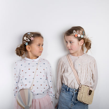 Mimi & Lula Axelväska – Snäckskal – Shimmer