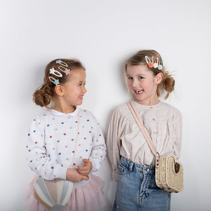 Mimi & Lula Axelväska – Snäckskal – Shimmer