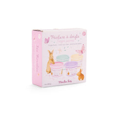 Moulin Roty Fingerfärg 4x100g – Les Rosalies