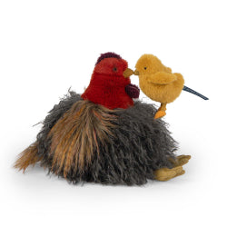Moulin Roty Mjukisdjur – Kyckling 13 cm – Tout autour du monde
