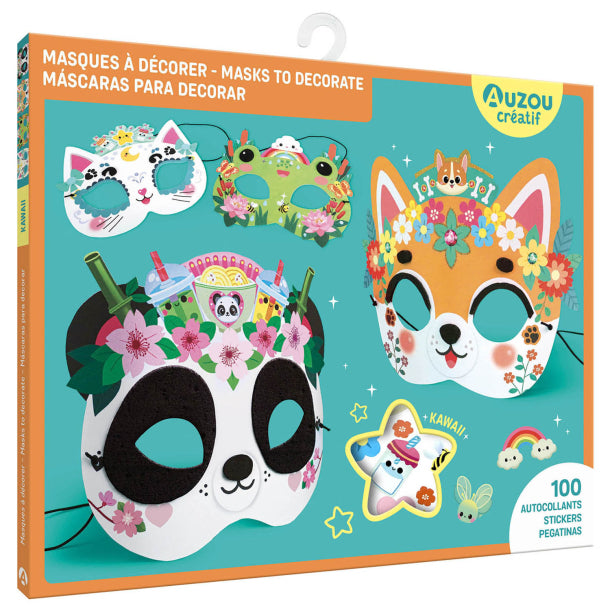 Auzou Pysselset – Dekorera masker – Kawaii
