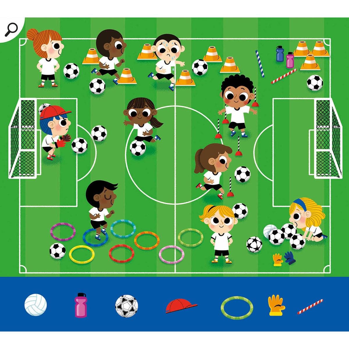 Auzou Aktivitetskort – 20 uppgifter – Fotboll