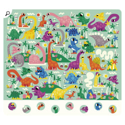 Auzou Aktivitetskort – 20 uppgifter – Dinosaurier