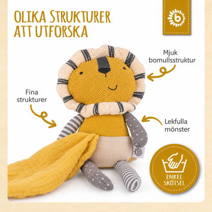 Bieco Gosedjur Lejon med Snuttefilt
