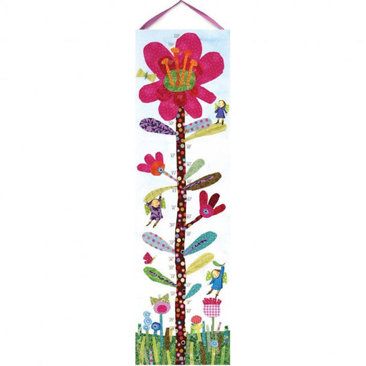 eeBoo Längdmätare 150 cm – Rosa blomma