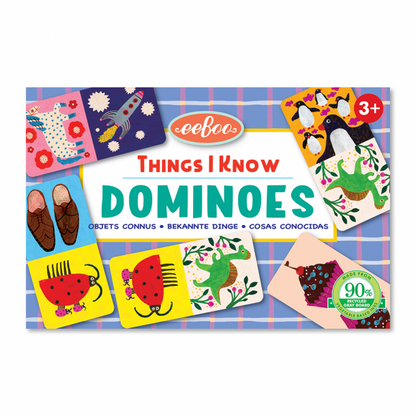 eeBoo Domino – Saker jag känner igen