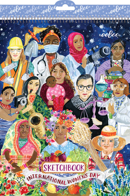 eeBoo Skissblock – International Women's Day