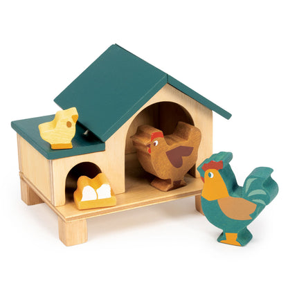 Mentari Hönshus i trä – Cluck-Cluck