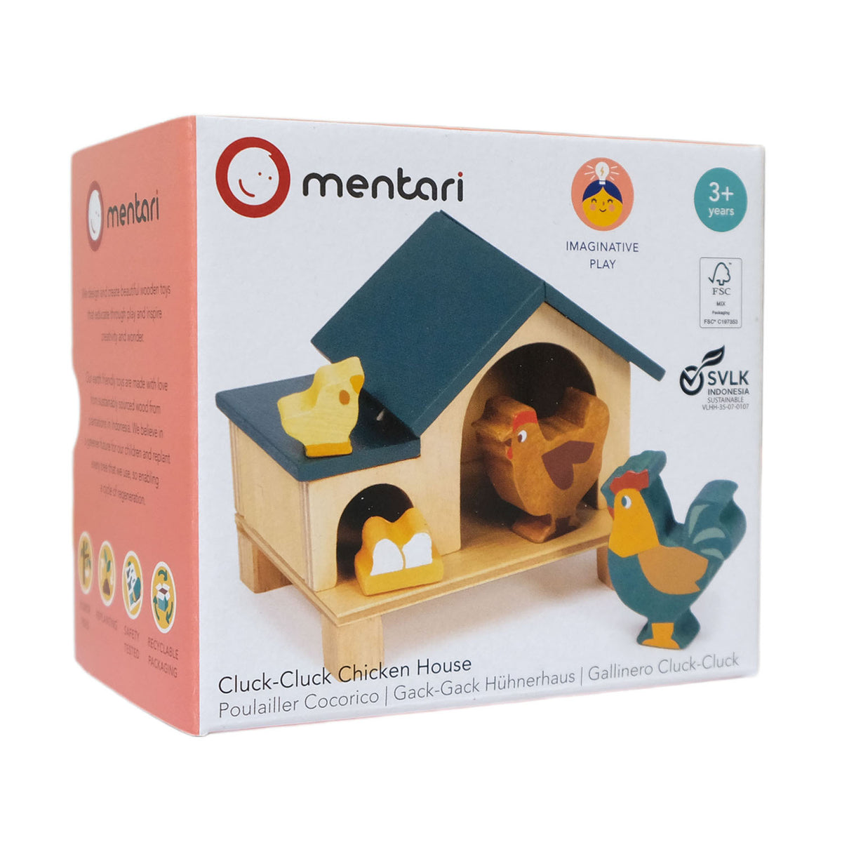 Mentari Hönshus i trä – Cluck-Cluck