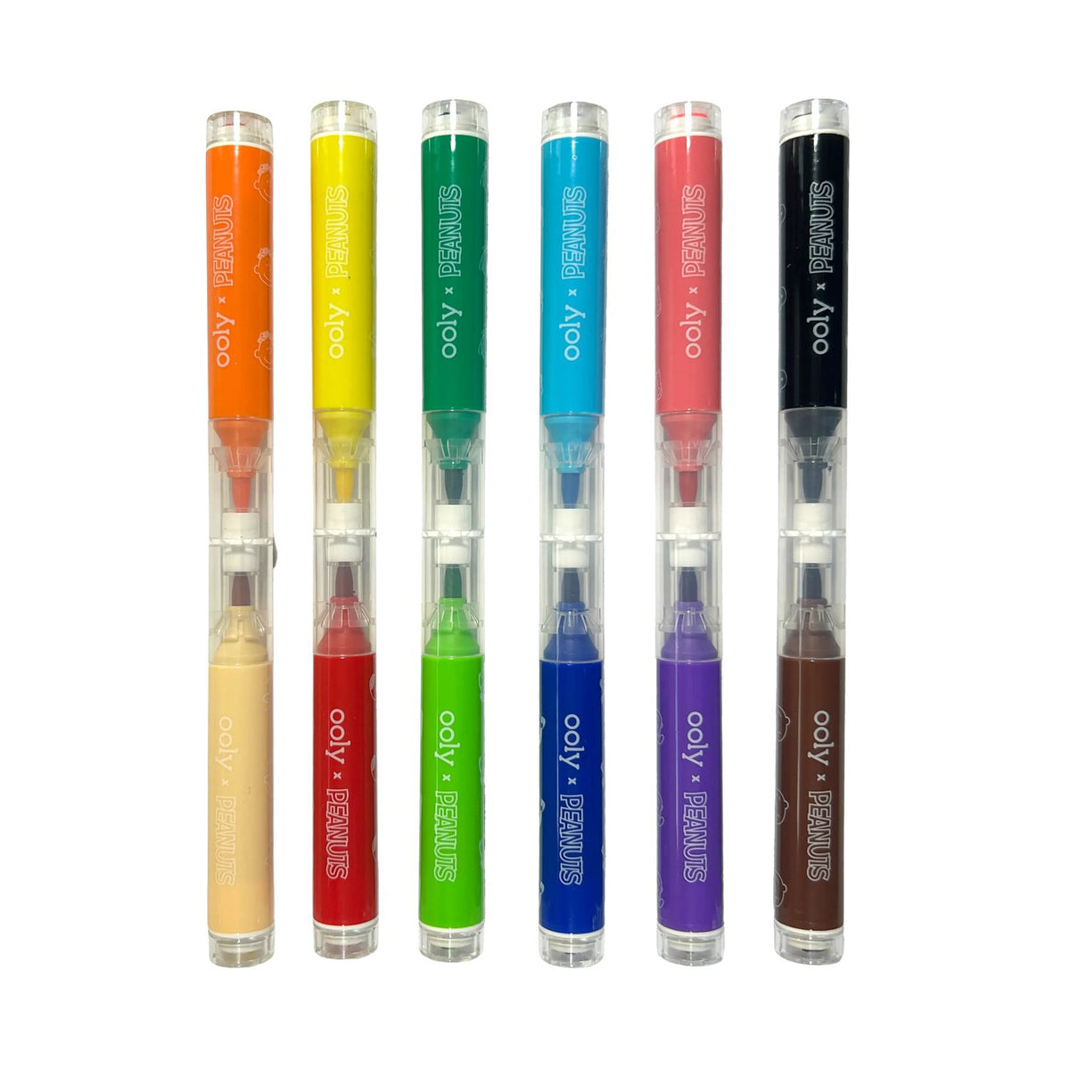 OOLY Penseltusser med stempel 6 stk - Radiserne