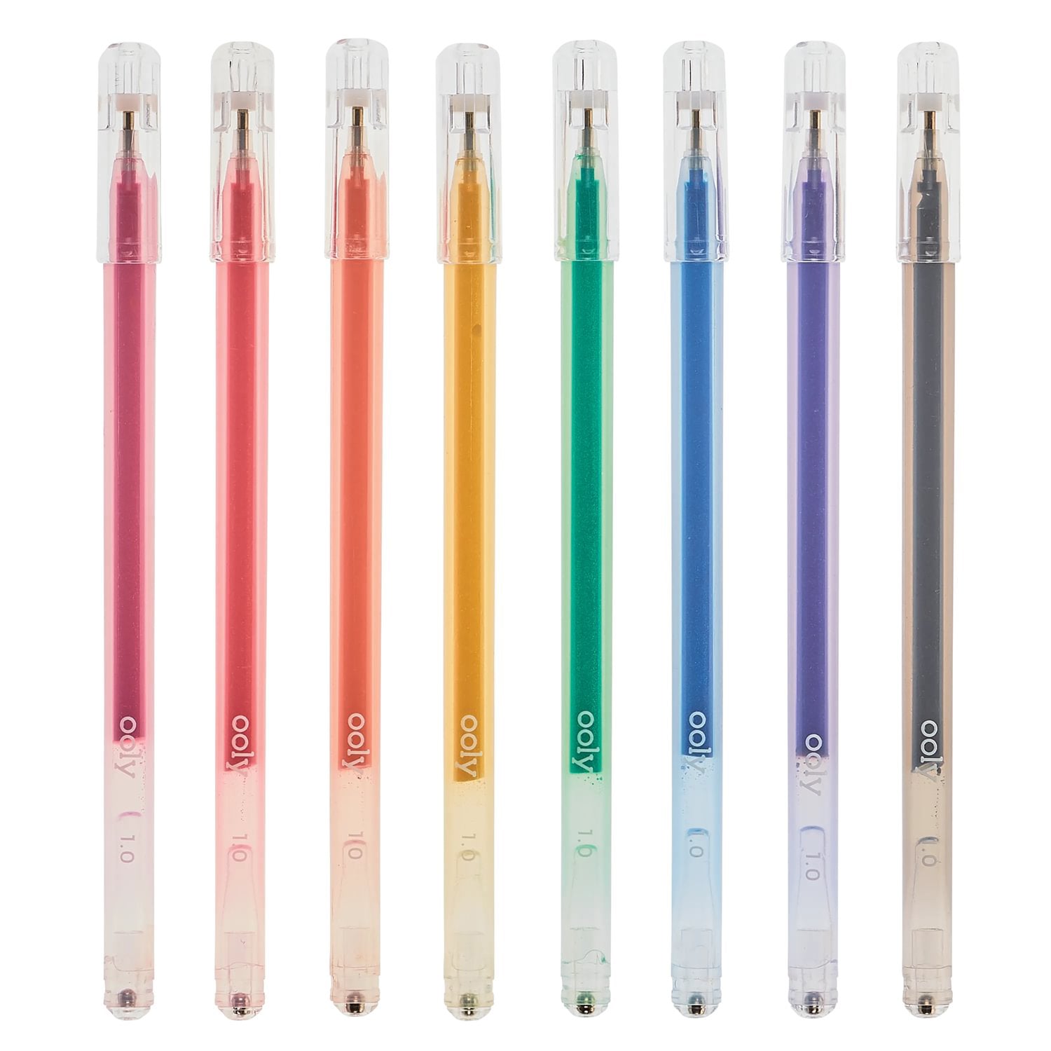 OOLY Gelpennor 8 st – Radiant Writers Glitter