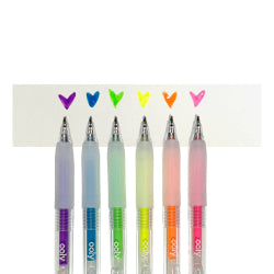 OOLY GelPen 6 st – Multi – surface Deco – Jelly Gloss Neon