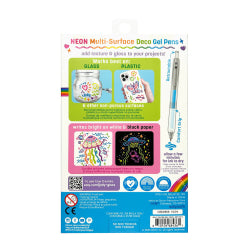 OOLY GelPen 6 st – Multi – surface Deco – Jelly Gloss Neon