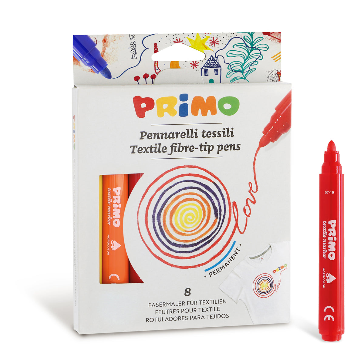 PRIMO Tusser 8 stk - Tekstil