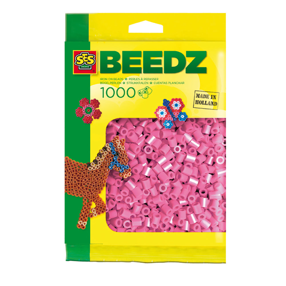SES Creative Strykpärlor – 1000 st Rosa