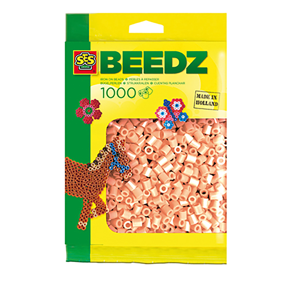 SES Creative Strykpärlor – 1000 st Mattrosa